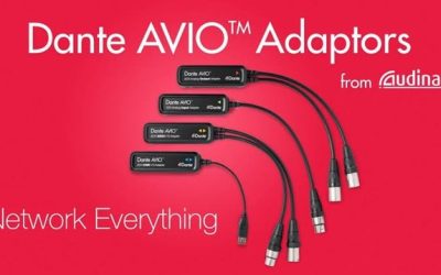Infocomm 2026 – Új, 4 csatornás Dante AVIO™ telepítő adapterek
