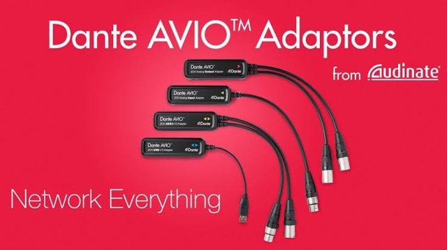 Infocomm 2026 - Új, 4 csatornás Dante AVIO™ telepítő adapterek