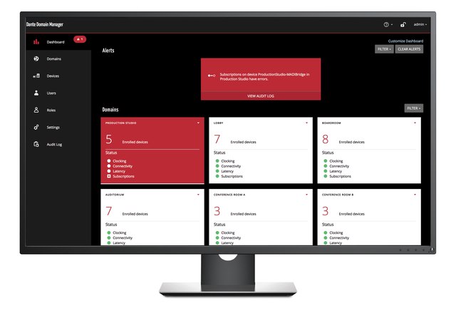 Infocomm 2026 - Új, 4 csatornás Dante AVIO™ telepítő adapterek